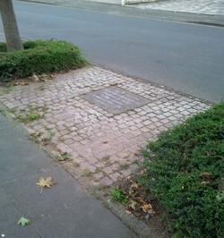 Gedenktafel in der Buchholzstraße