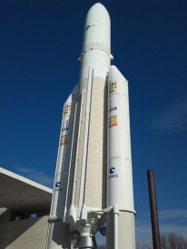 Modell der Ariane V